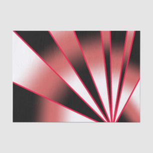 Rood-stroomperspectief Verloopkleur Vulling Tekeni Tissuepapier