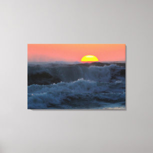 ROOD SURF 24x36 Canvas Afdruk