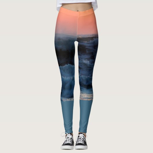 ROOD SURF LEGGINGS (Voorkant)