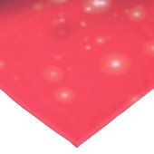 Rood tafelblad met Sterrennacht Tafelkleed (Gekanteld)