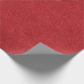 Rood textuurvet kleur modern cadeaupapier (Hoek)