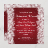 Rood tijdens bruiloft kaart (Voorkant / Achterkant)