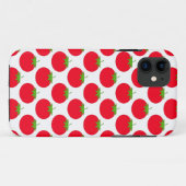 Rood Tomaat Patroon. Case-Mate iPhone Case (Achterkant (horizontaal))