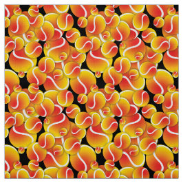 Rood tot Geel tennisballen Stof