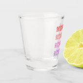 Rood tot Roze Korea Soju Shot Glas (Links)