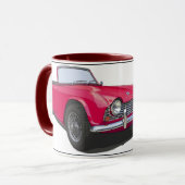 Rood TR4 Mok (Voorkant links)