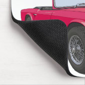 Rood TR4 Muismat (Hoek)
