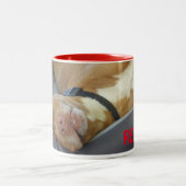 Rood Tweekleurige Koffiemok (Center)