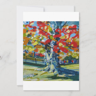 Rood van eik #150201 notitiekaartje