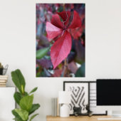 Rood van herfst poster (Thuiskantoor)