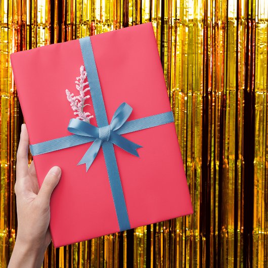 Rood, vaste kleur cadeaupapier