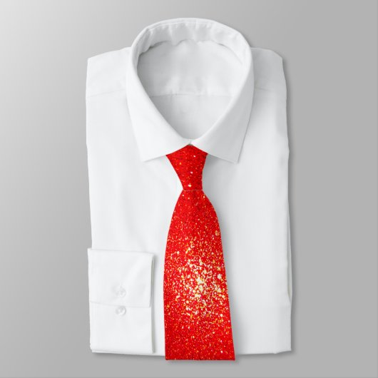 Rood verloop stropdas (Gebonden)