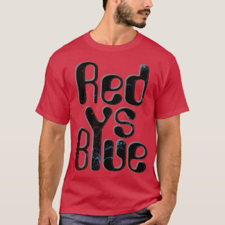 Rood versus Blauw 1 T-shirt