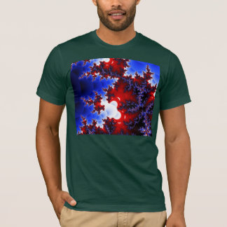 Rood versus Blauwe T-Hemden T-shirt