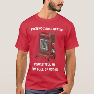  rood verwarmingskostuum t-shirt