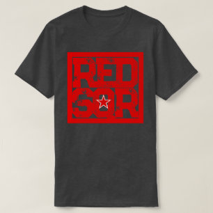 ROOD VIERKANT T-SHIRT