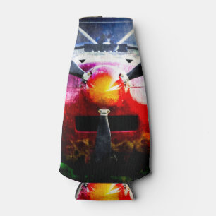 Rood Vliegtuig - klein, maar bruin Flesjeskoeler