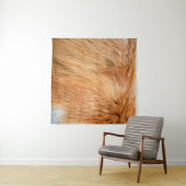 Rood vosthout wandkleed (In Situ (horizontaal))