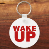 Rood wakker sleutelhanger (Voorkant)