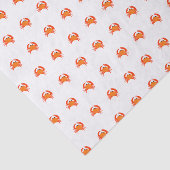 Rood, warm oranje, eenvoudig schoon tissuepapier (Detail)