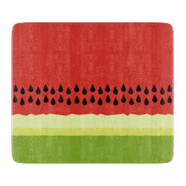 Rood watermeloenslijm snijvlak snijplank