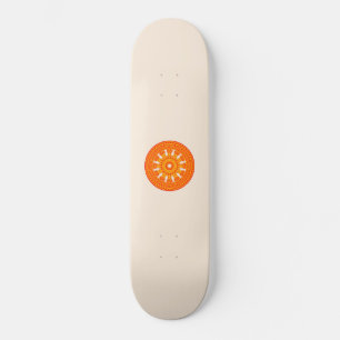 Rood wiel van Dharma (boeddhistische kunst) Skateboard
