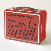 ROOD / Wiens naam is het? / METROPOLITIEK ONTWERP (Voorkant)