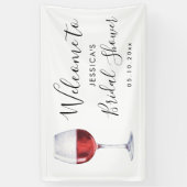 Rood-wijnfeest Spandoek (Verticaal)