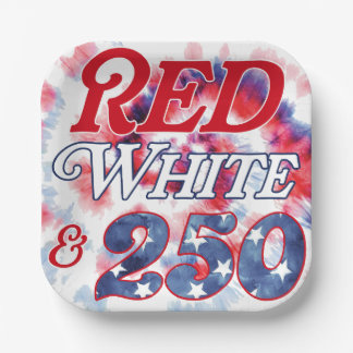 Rood Wit & 250 Papieren Bordje