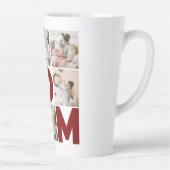 Rood & wit 6 Foto Collage Mam Latte Mok (Rechts)