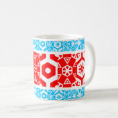 Rood Wit Blauw 4th van Juli 4Jennifer Koffiemok (Voorkant rechts)