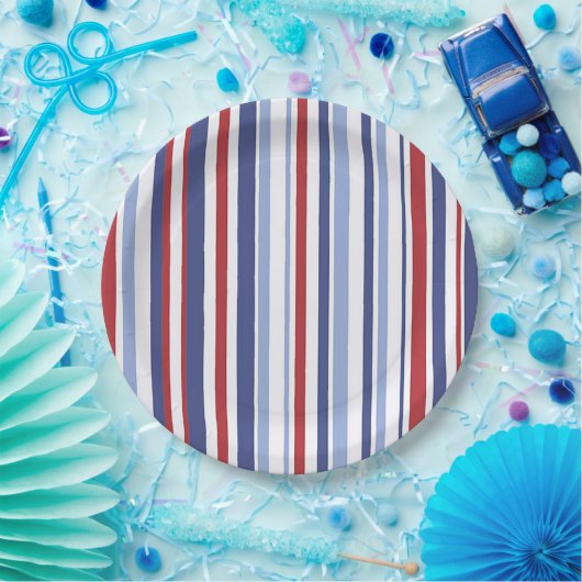 Rood wit, blauw bord (Feest)