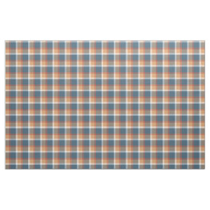 Rood Wit Blauw Bruin Retro Tartan Plaid Patroon Stof