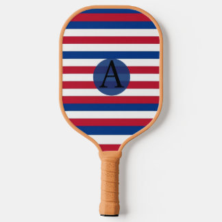 Rood Wit & Blauw Dubbelzijdig Maak Je Eigen Pickleball Paddle