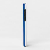 Rood Wit Blauw Monogram Mobiele Telefoon Case (Achterkant/links)