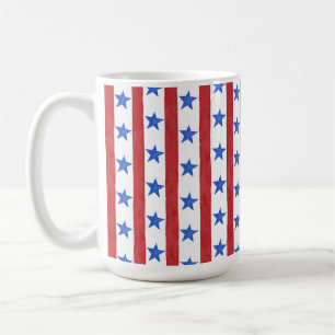 Rood Wit & Blauw Patriottisch Koffiemok