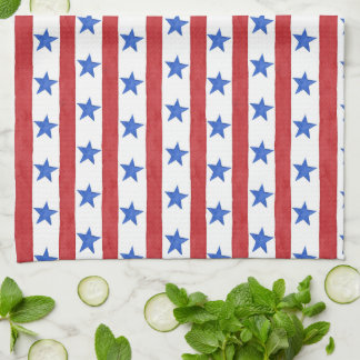 Rood Wit & Blauw Patriottisch Theedoek