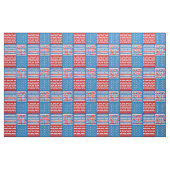 Rood Wit Blauw Patriottische Onafhankelijkheid Vla Stof (Fat Quarter)
