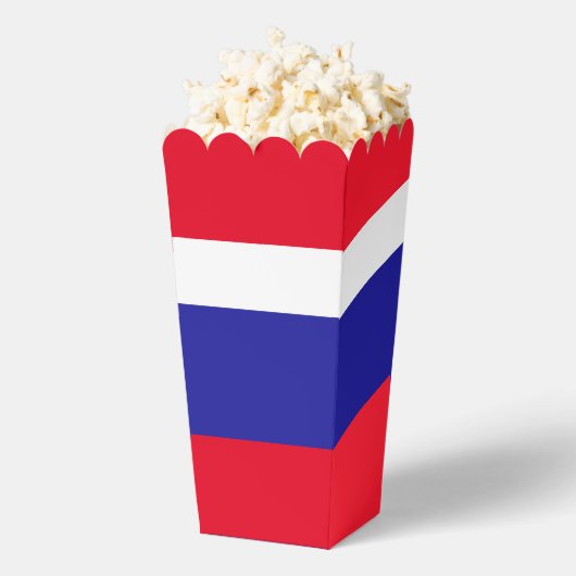 Rood Wit Blauw Patriottische Popcorn Bedankdoosjes (Popped)