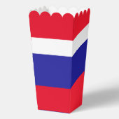 Rood Wit Blauw Patriottische Popcorn Bedankdoosjes (Voorkant)