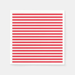 Rood Wit & Blauw Plezierige Patriottische Viering Servet