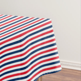 Rood Wit & Blauw Plezierige Patriottische Viering Tafelkleed