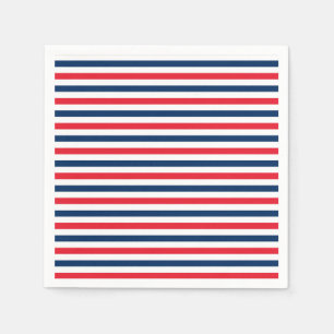 Rood Wit & Blauw Plezierige Patriottische Vrijheid Servet