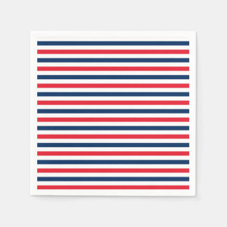 Rood Wit & Blauw Plezierige Patriottische Vrijheid Servet