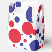 Rood Wit Blauw Shimmer Trump Enorme Party Bedankdoosjes (Open)