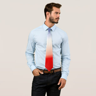 Rood, wit, blauw spectaculair stropdas