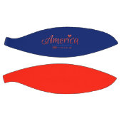 Rood, wit, blauw, vlag, sterren, pijlen, 4 juli basketbal (Panelen)