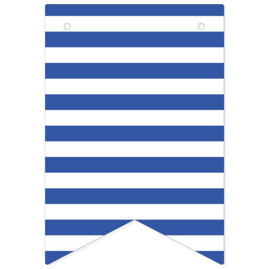 Rood/wit/blauw/wit gestreept vlaggetjes (Derde vlag)