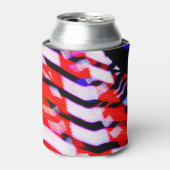 Rood wit en blauw blikjeskoeler (Blikje Voorkant)