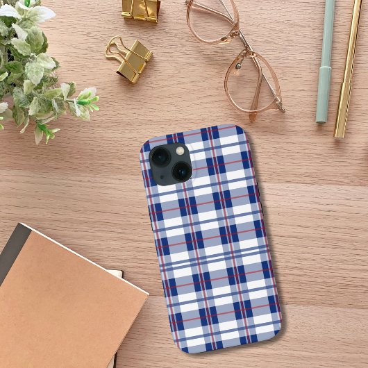 Rood, wit en blauw Case-Mate iPhone case
